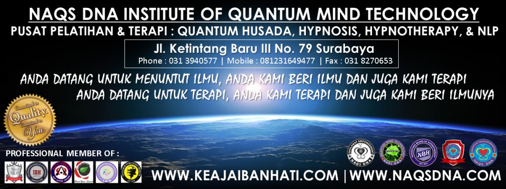 Pusat Pelatihan dan Terapi Quantum Husada, Hypnosis, Hypnotherapy, dan NLP
